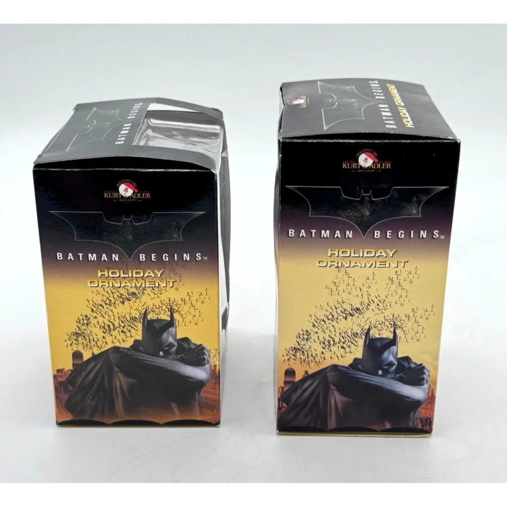 Batman Begins Holiday Ornament Set Of 2